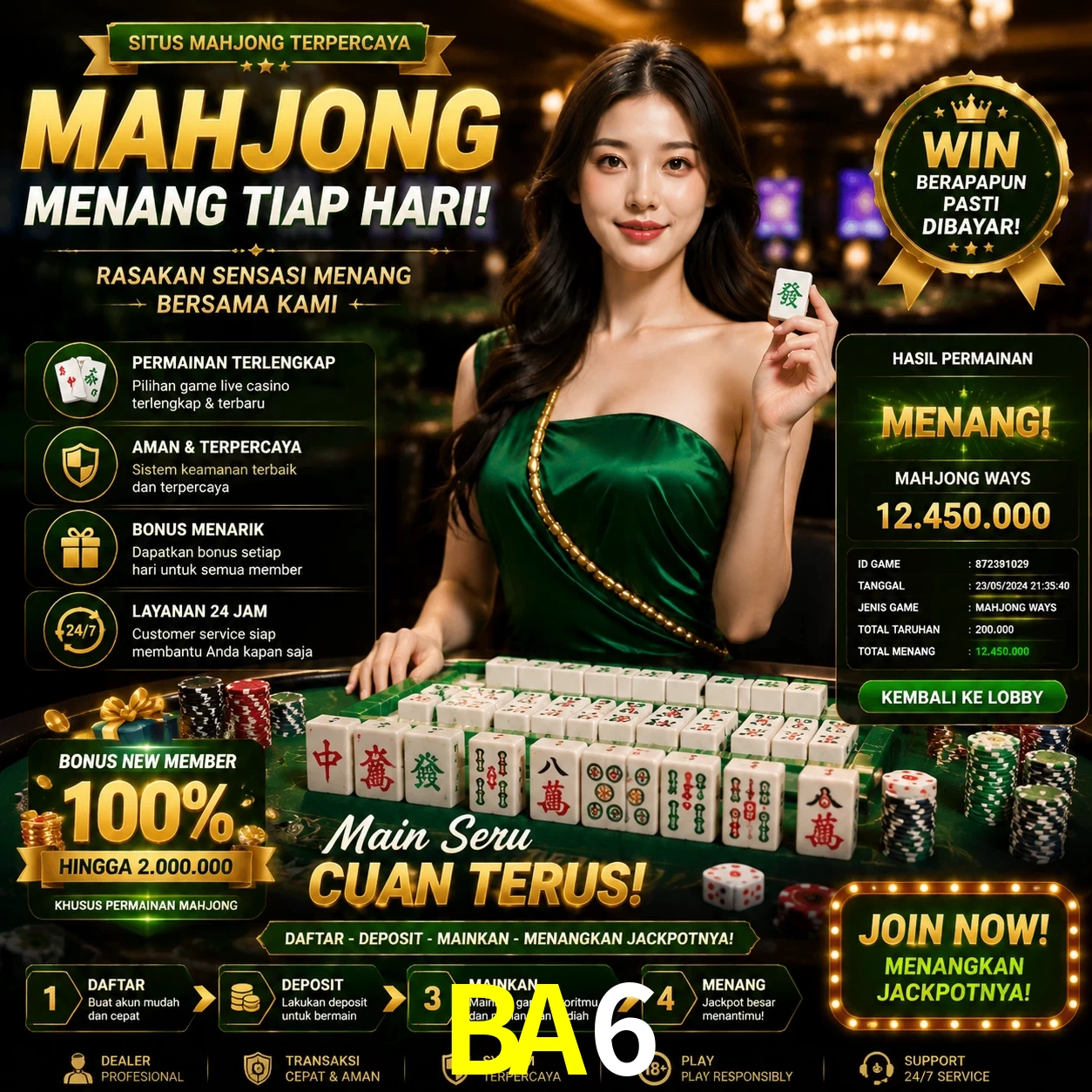 Cashback VIP BA6 - reembolso semanal